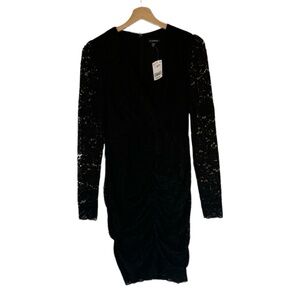 NWT Le Chateau Longsleeve Lace LBD